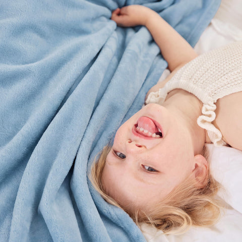 Bedsure GentleSoft stitched edge detail showing durable finish benefit