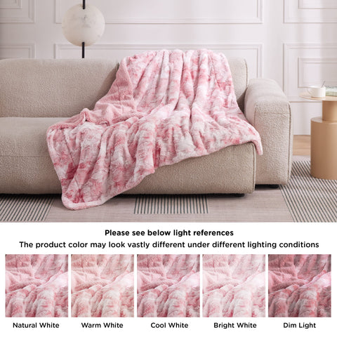 Bedsure blanket neatly folded showing easy storage and neatness