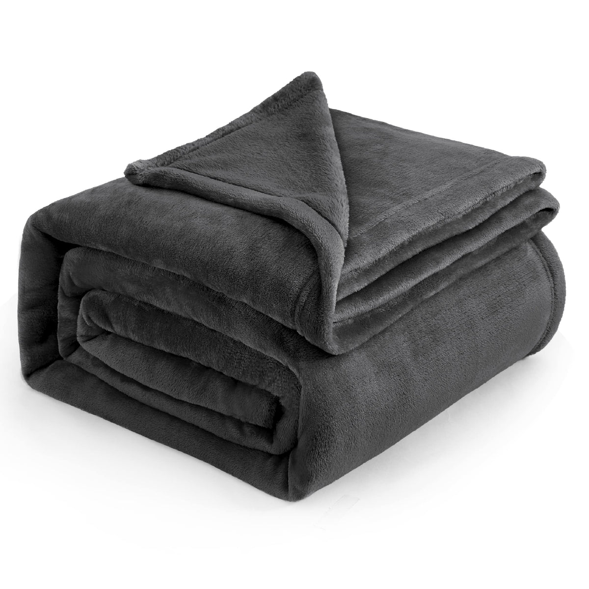 Bedsure GentleSoft king blanket front view shows cozy coverage