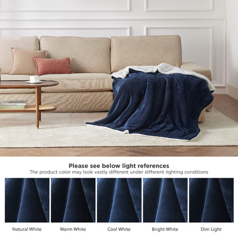 Bedsure blanket used by person in recliner providing warmth and relaxation