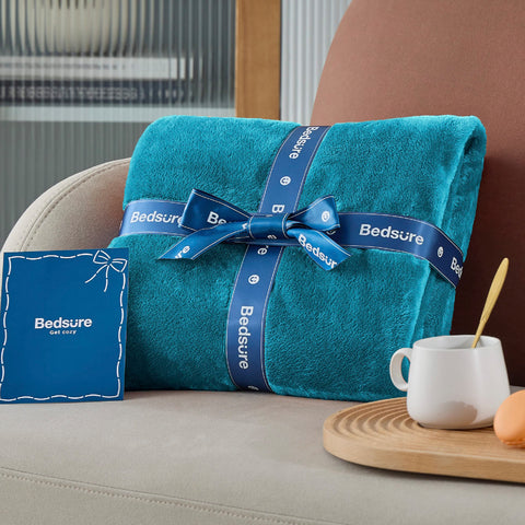 Bedsure used as a pet blanket showing washable comfort for pets and owners
