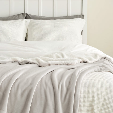 Bedsure folded blanket in gift-ready package ready to present