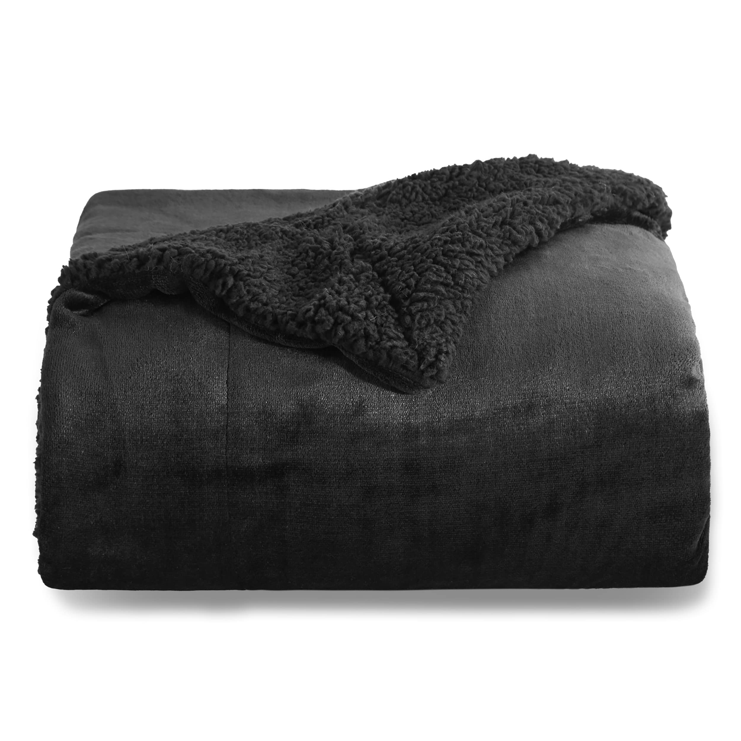 Bedsure GentleSoft front view showing flannel surface and cozy look
