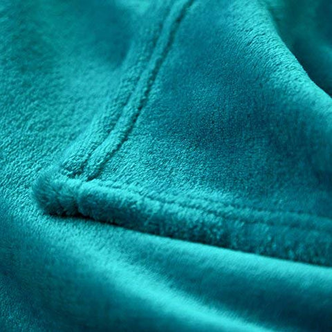 Bedsure GentleSoft used at campsite illustrating lightweight warmth