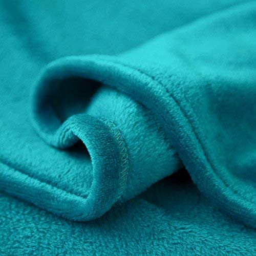 Bedsure GentleSoft edge stitching detail showing durable seam strength