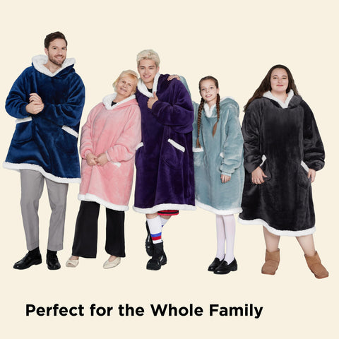 Bedsure gift-wrapped hoodie illustrating present-ready warmth and appeal