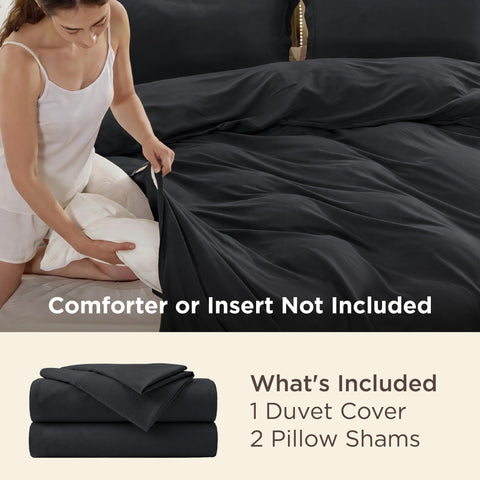 Bedsure hidden zipper detail for quick closure and polished bed appearance benefit