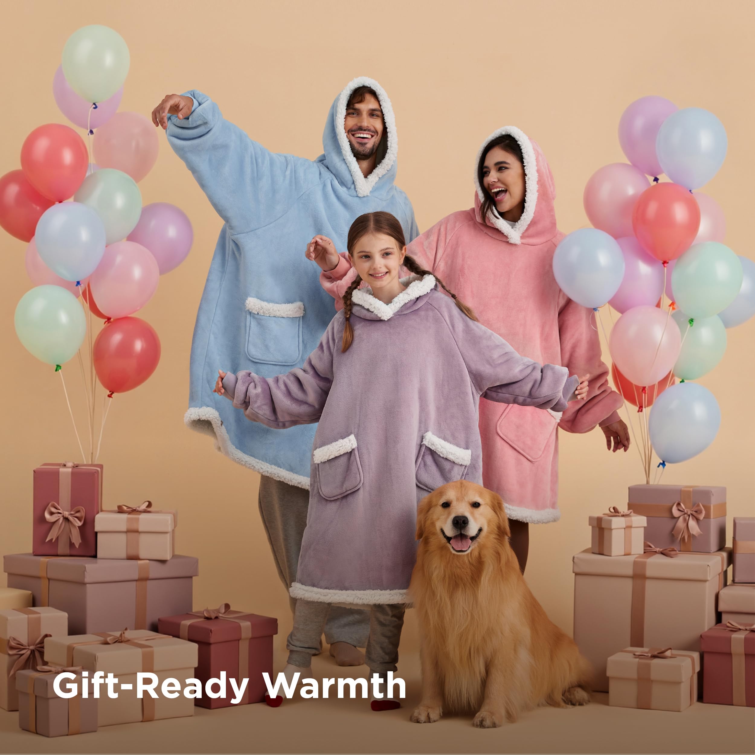 Bedsure hood and neck coverage demonstrating extra warmth and comfort