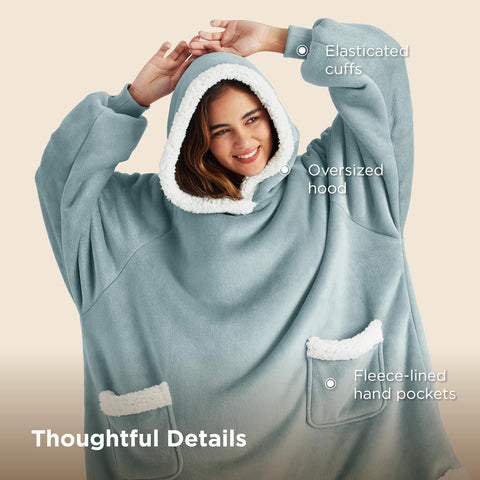 Bedsure hoodie folded flat showing neat packaging and gifting appeal