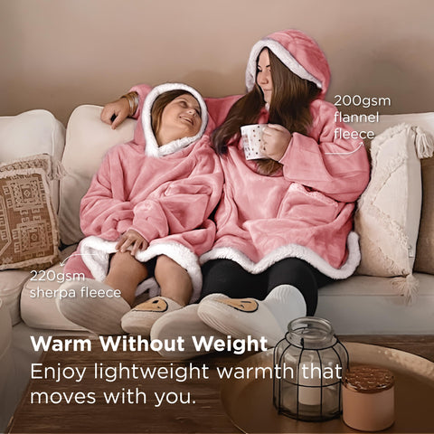 Bedsure sherpa lining close-up showing plush interior for superior insulation
