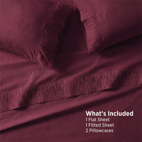 Bedsure product label and OEKO-TEX tag indicating certified safe fabric