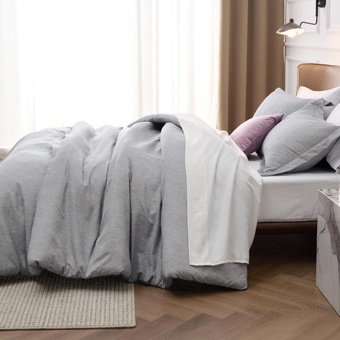 Bedsure matching pillow sham front view demonstrating coordinated set