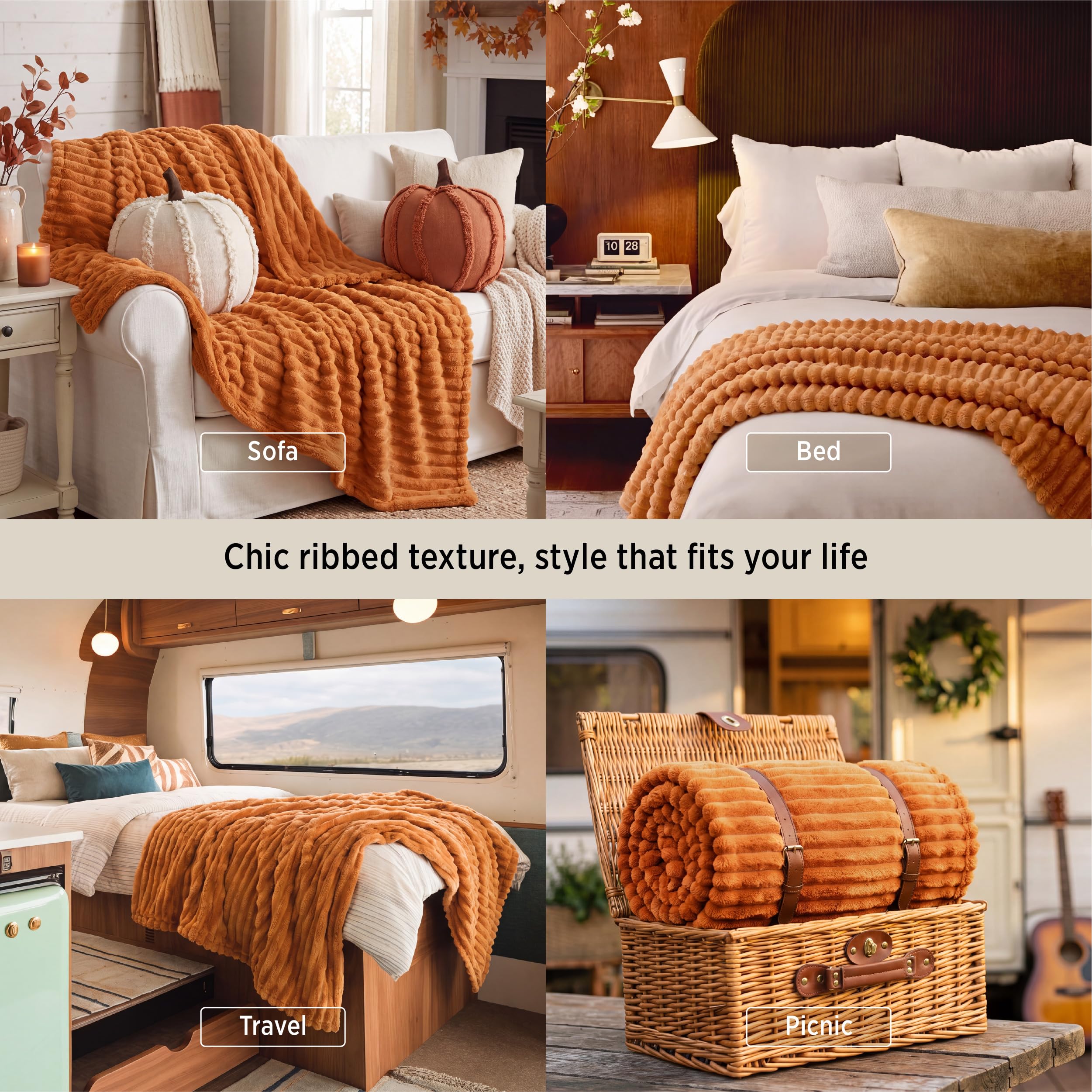 Bedsure draped on twin bed demonstrating cozy coverage and color impact