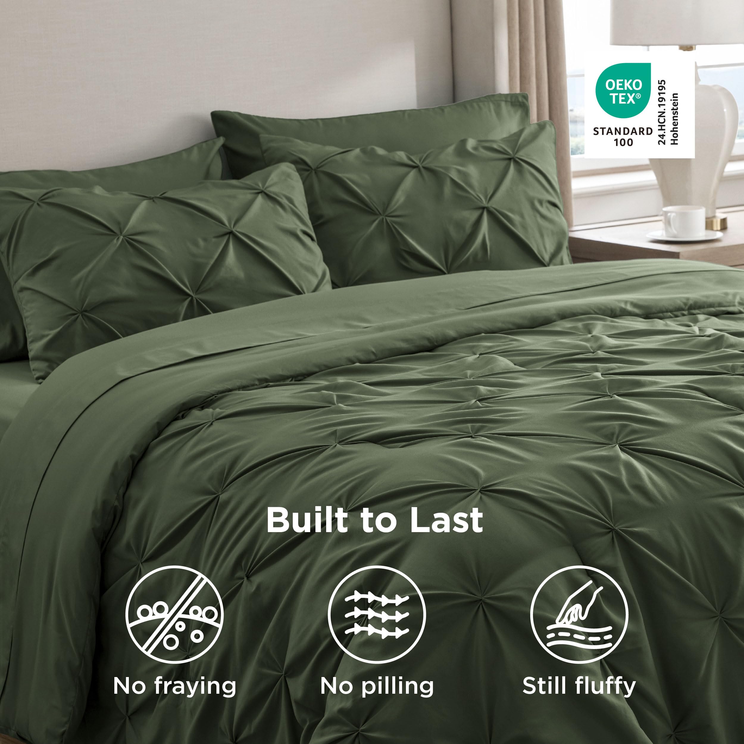 Bedsure boxed bedding set ready to gift showing convenient all-in-one solution benefit