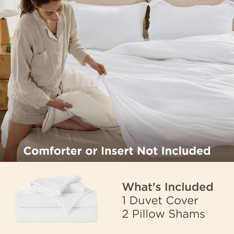 Bedsure pillow shams arranged on bed demonstrating coordinated styling benefit