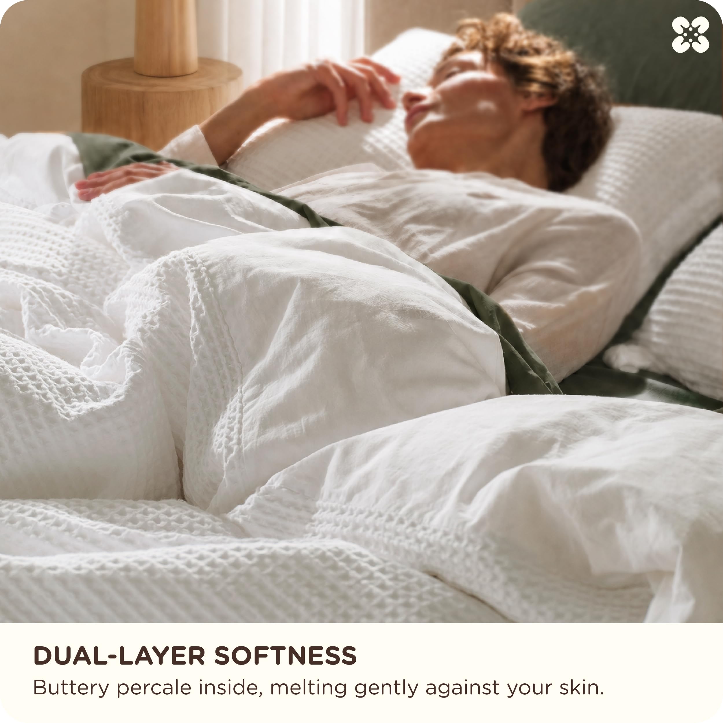 Bedsure paired pillow shams displayed for coordinated style and easy refresh