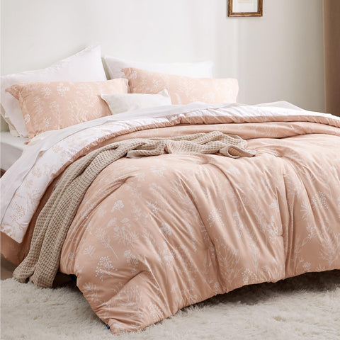 Bedsure pillow shams label and edge detail showing neat finishing and lasting quality