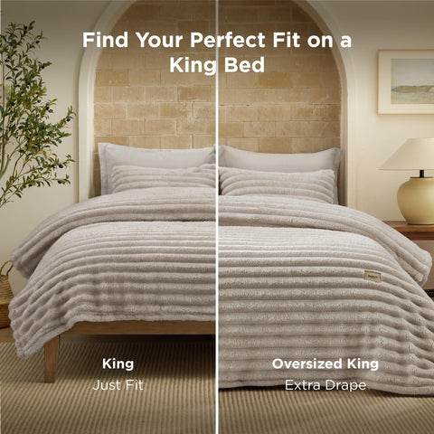 Bedsure pillowcases and shams arranged to show coordinated bedding set convenience