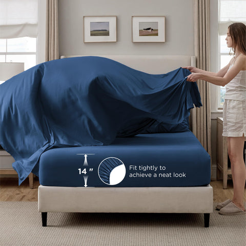 Bedsure pillows and shams arranged to highlight coordinated set and immediate style boost