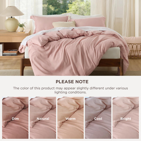 Bedsure pillow shams arranged to demonstrate coordinated set and comfort