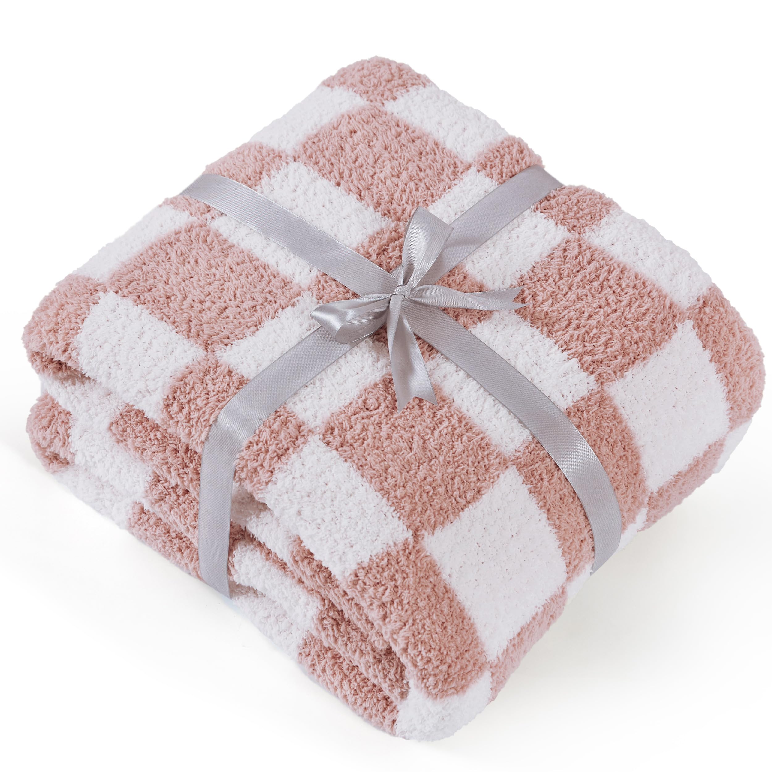 Bedsure close knit detail showing plush microfiber and cozy touch benefit