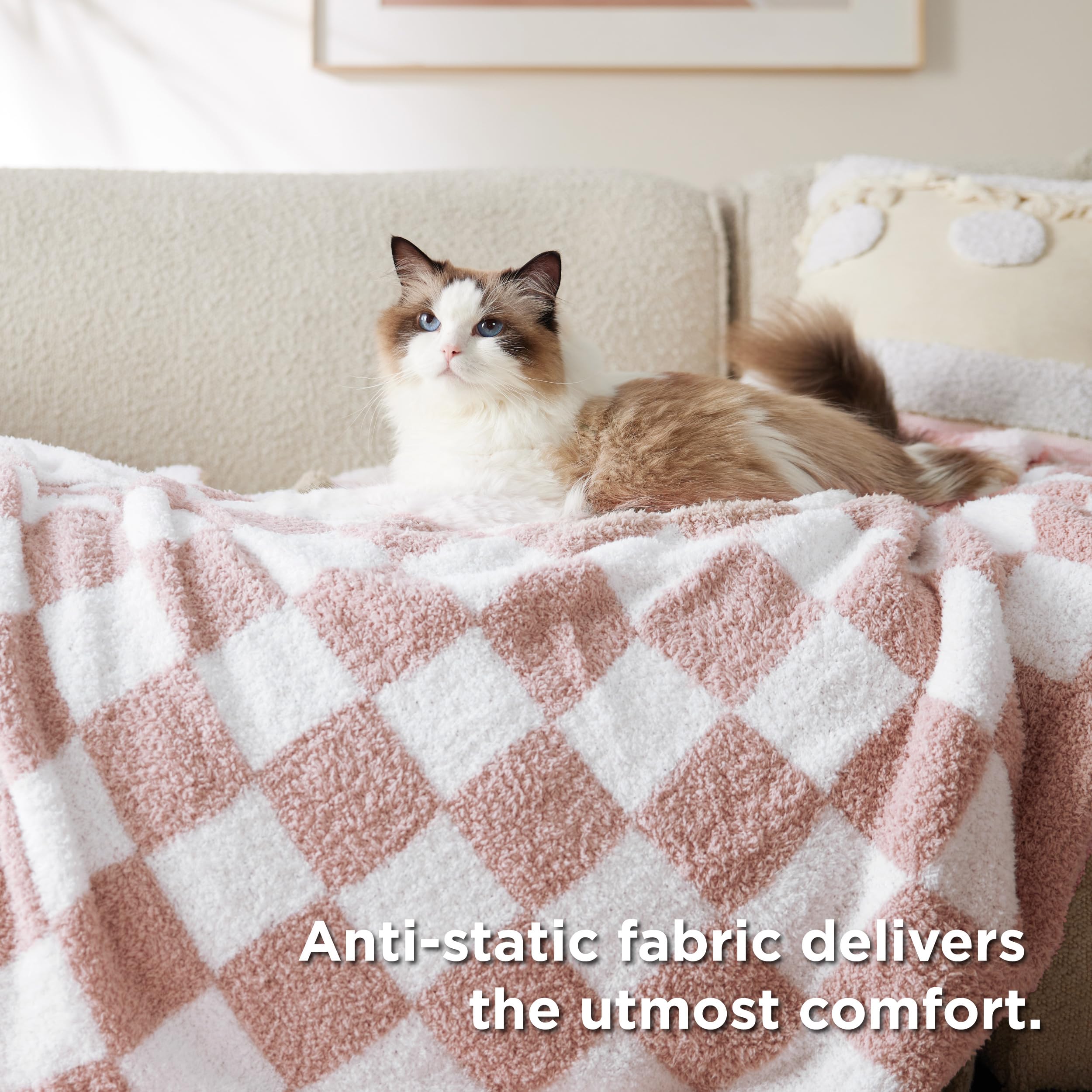 Bedsure folded on bed showing neat sizing and layering benefit