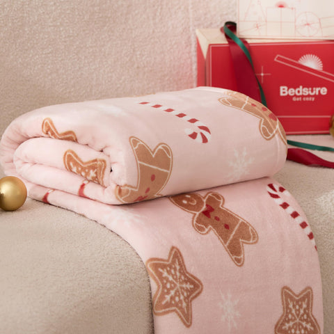 Bedsure hem and edge finish close view showing quality stitching and durability