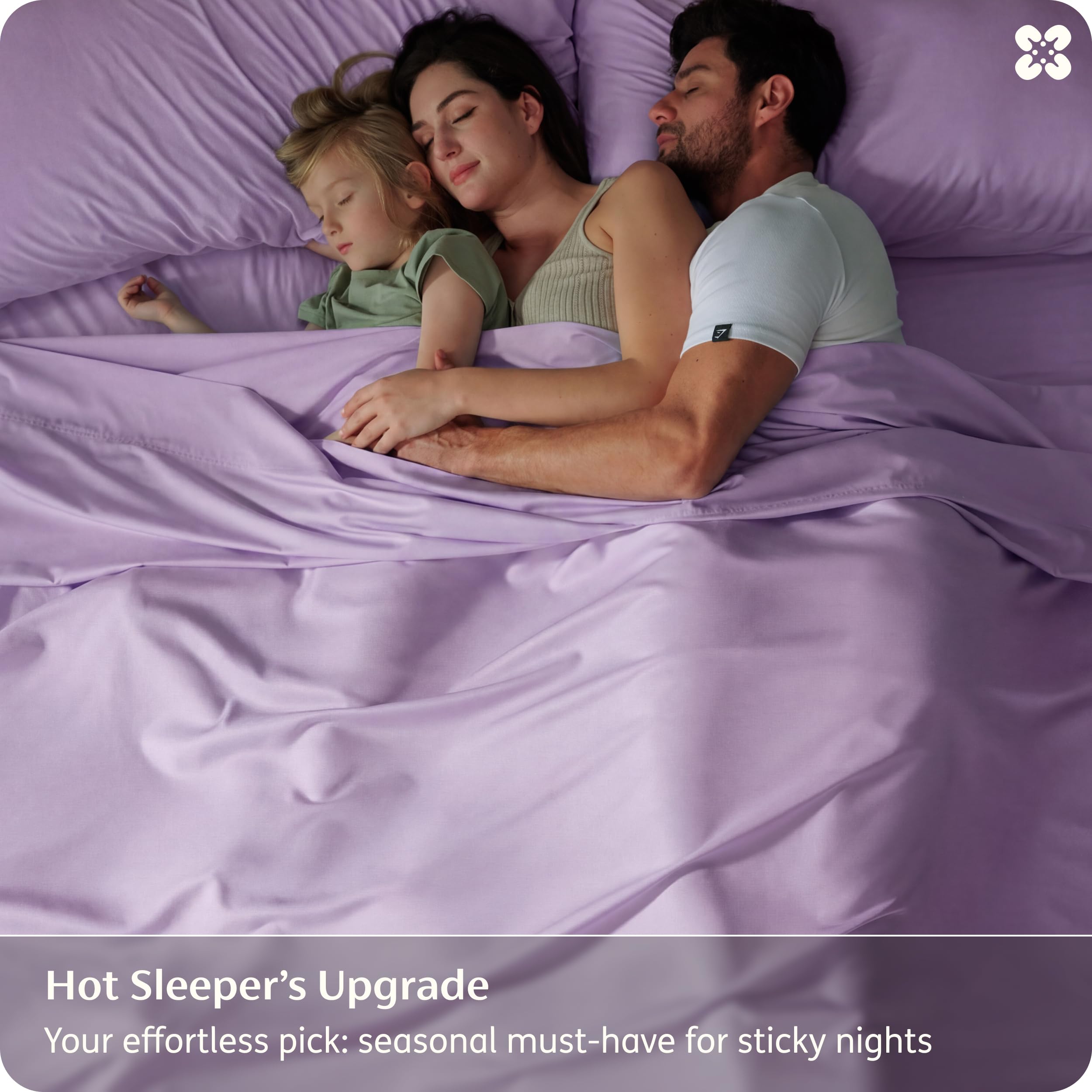 Bedsure fitted sheet deep pocket detail demonstrating secure fit on mattress