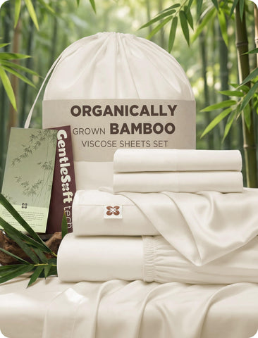 Bedsure front packaging showing reusable tote and award badges for quality