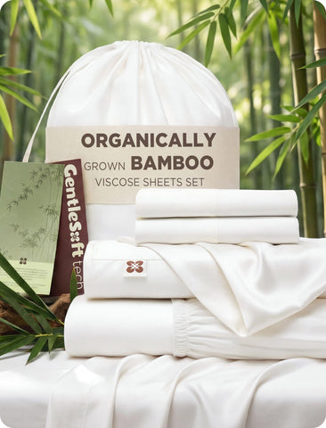 Bedsure packaging shows eco-friendly box and tote, highlighting sustainable presentation