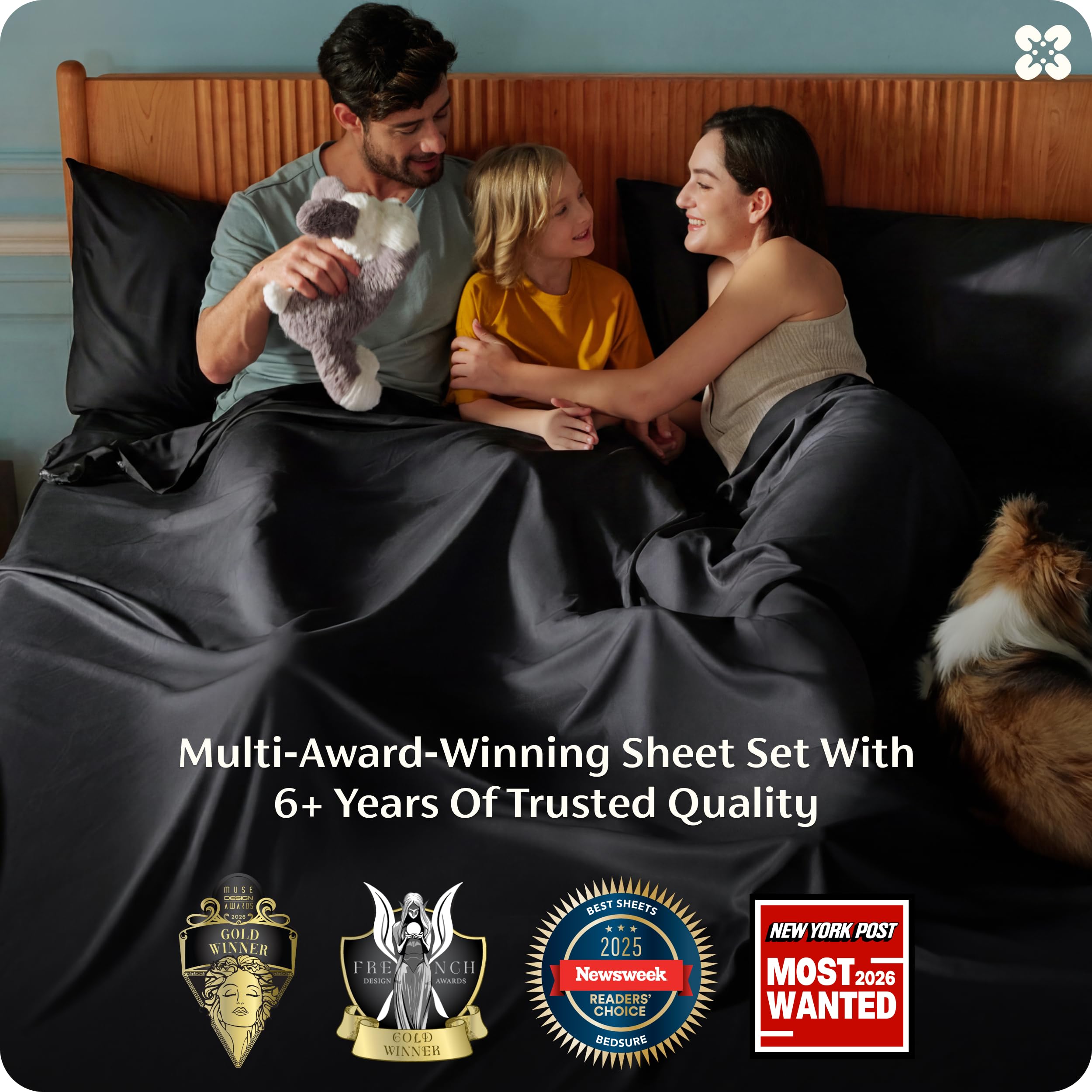 Bedsure PureWoven pillowcase with envelope closure keeping pillows contained