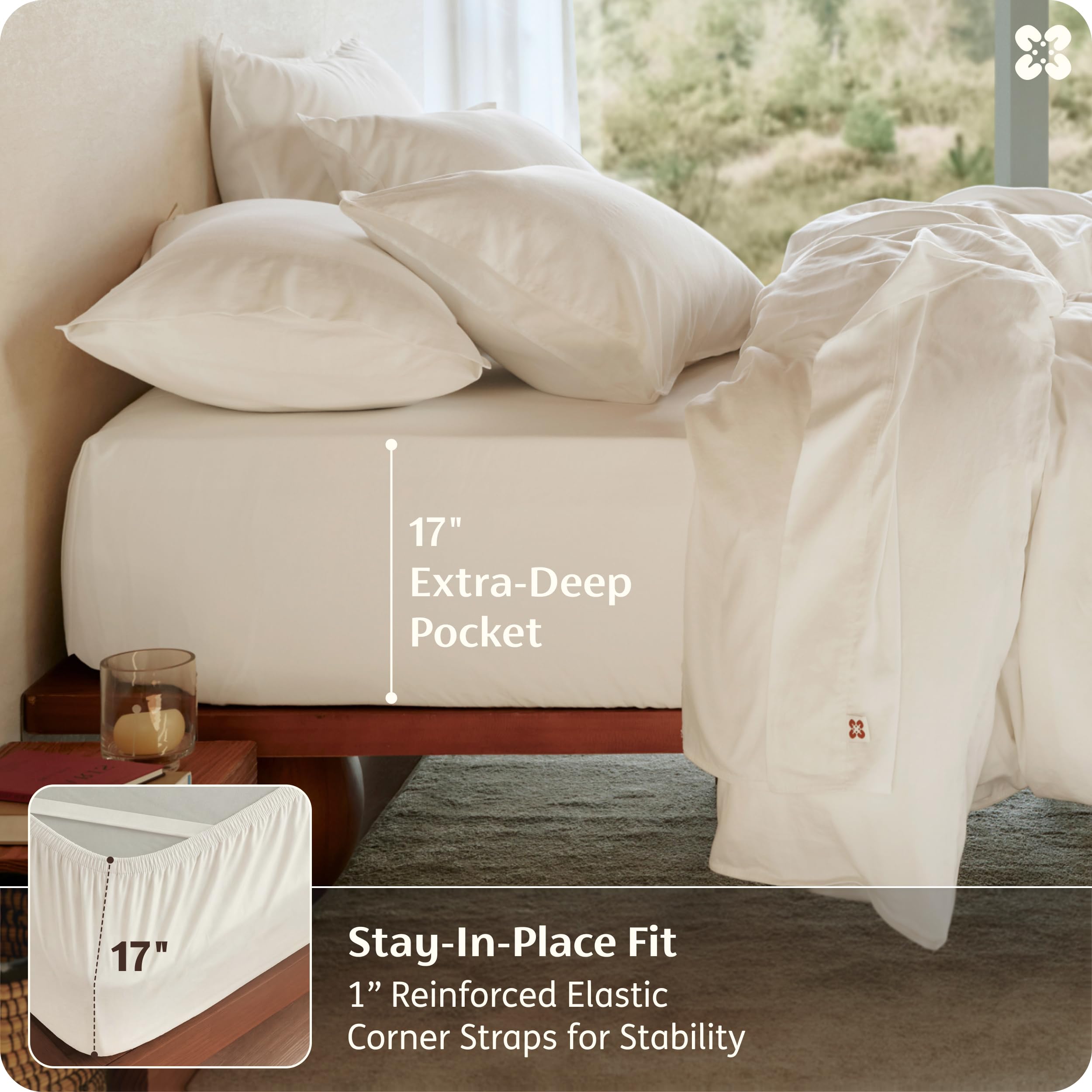 Bedsure pillowcase envelope closure keeping pillows secure and tidy