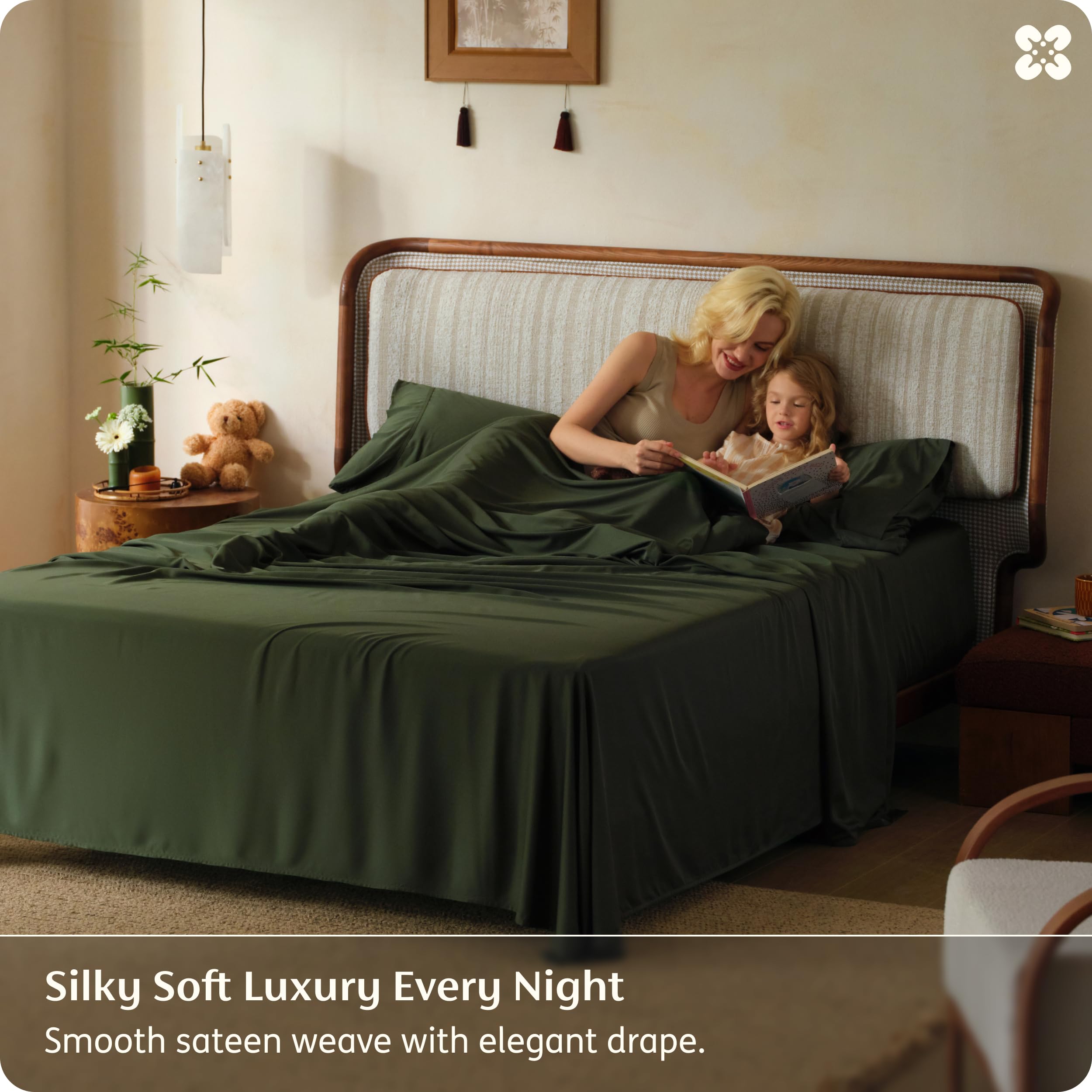 Bedsure pillowcase with envelope closure keeping pillows neatly in place