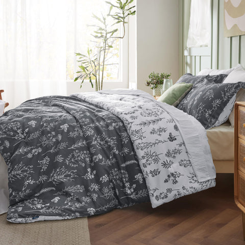 Bedsure quilting stitching detail ensuring even fill and long-lasting loft