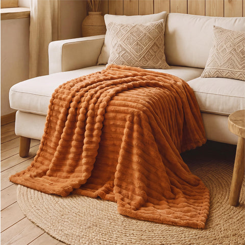 Bedsure in reading nook lifestyle shot showing inviting comfort for lounging