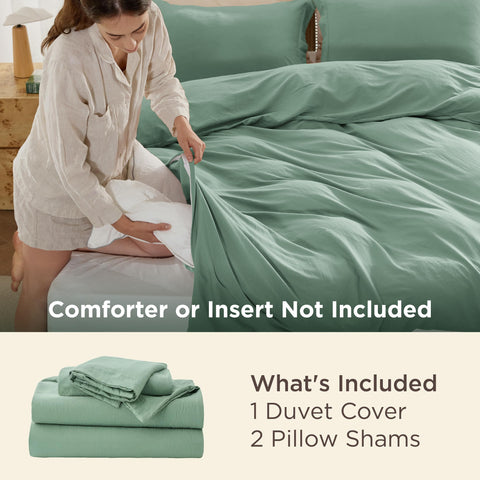 Bedsure close texture showing brushed microfiber and soft, cotton-like feel