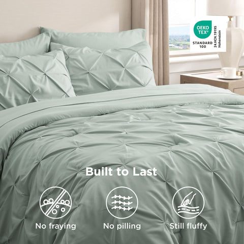 Bedsure king size on scale comparison demonstrating full coverage and correct fit