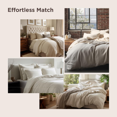 Bedsure on mattress to show full California King sizing and proportional fit
