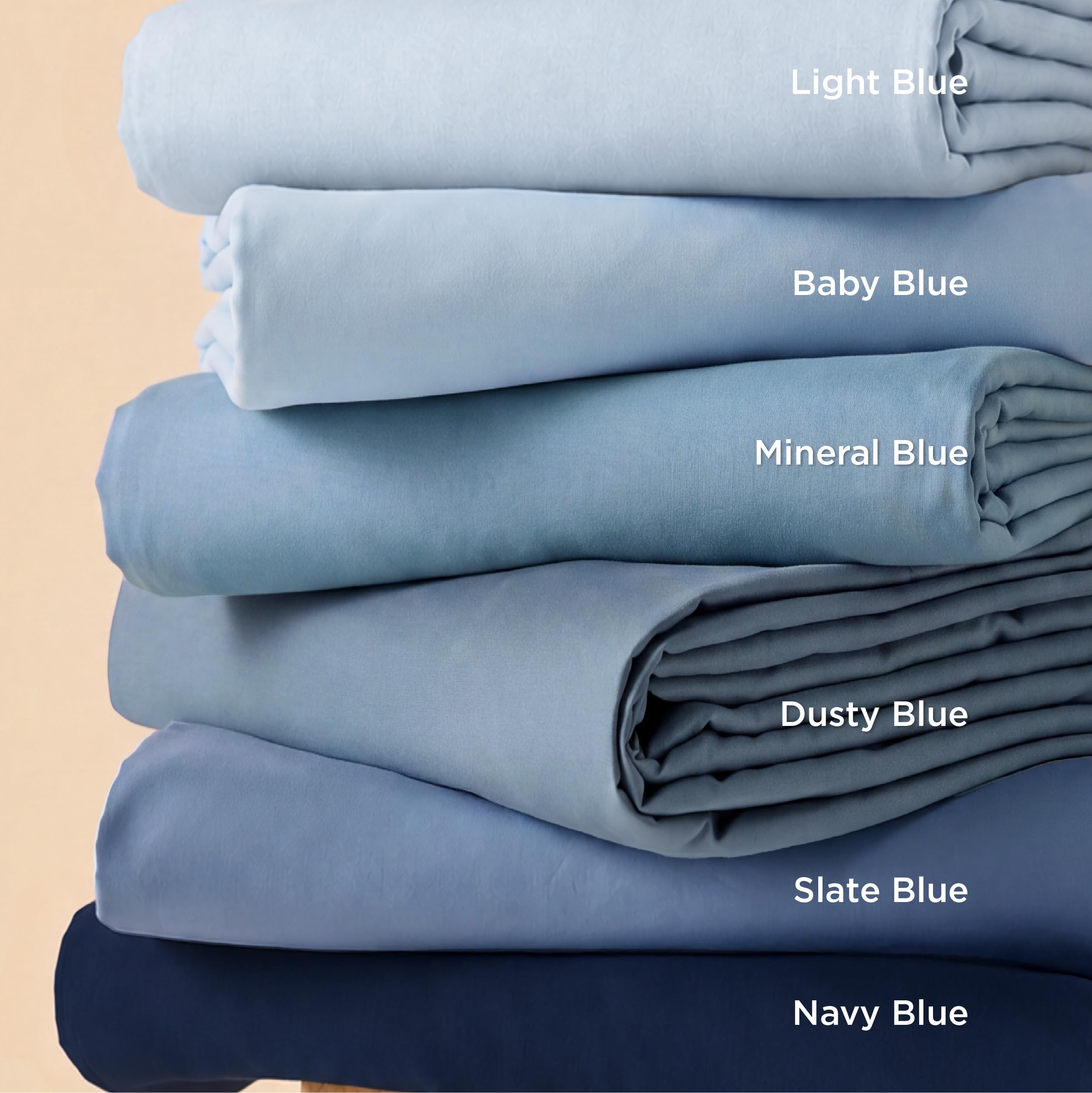Bedsure queen-size measurement comparison showing 90 by 90 inch coverage
