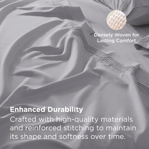 Bedsure scale comparison on 21-inch mattress showing generous pocket depth and fit