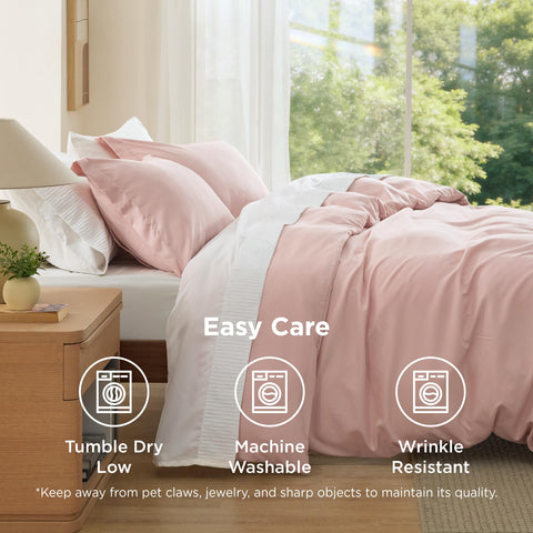 Bedsure close stitch and seam detail highlighting durable construction