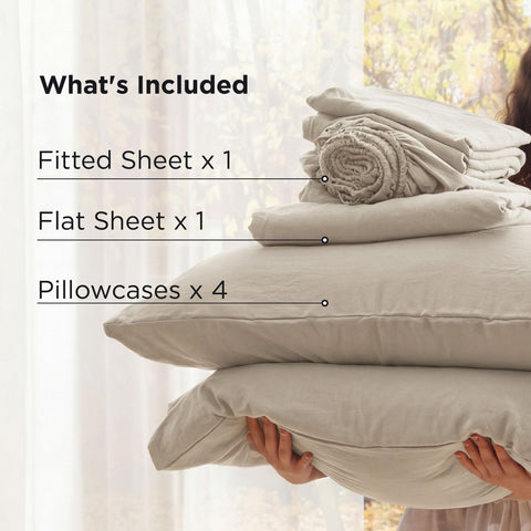 Bedsure sheets in use with couple reading, demonstrating comfort and relaxation