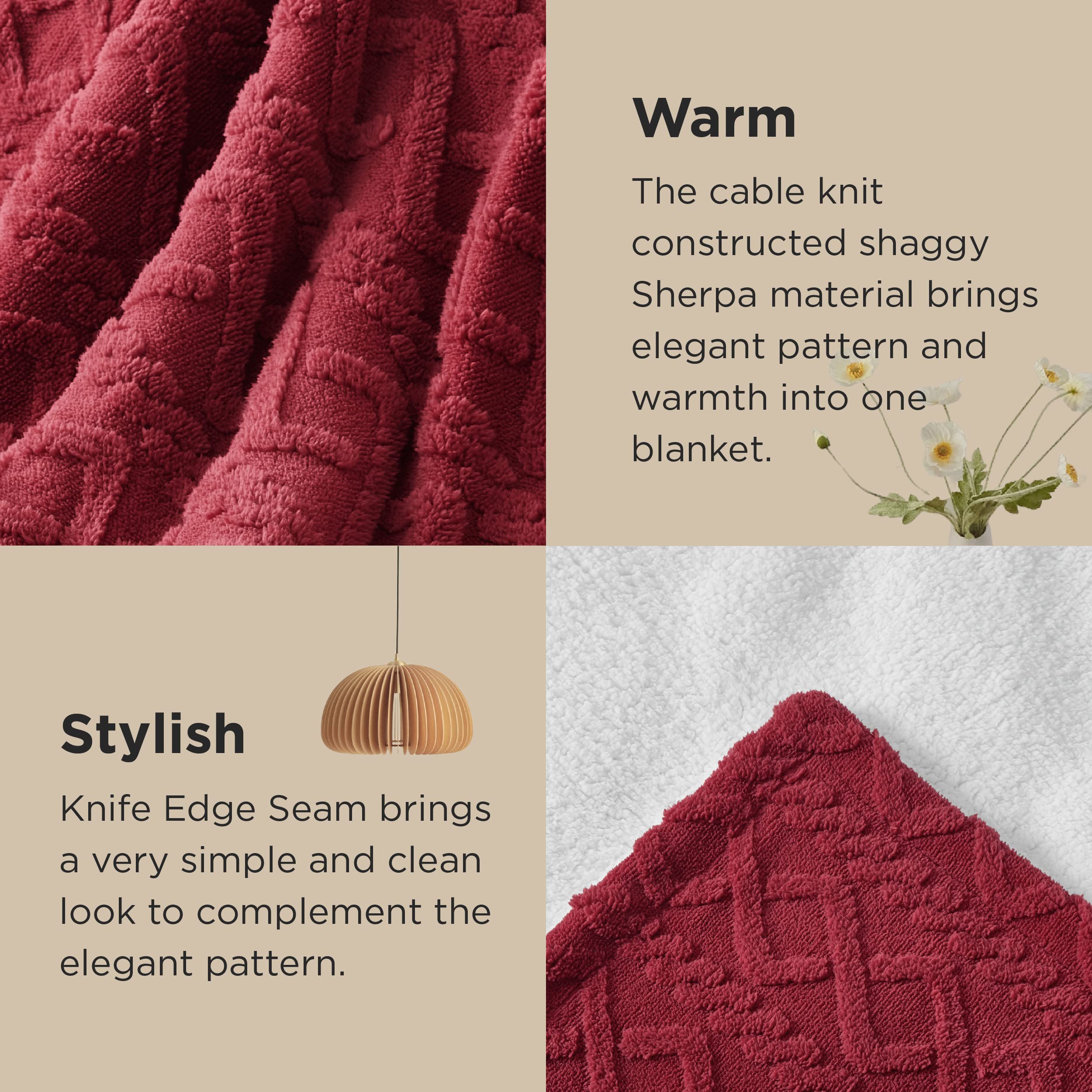 Bedsure twin blanket draped on sofa offering instant warmth and style
