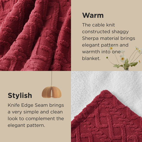 Bedsure twin blanket draped on sofa offering instant warmth and style