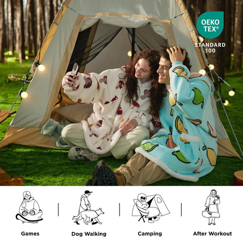 Bedsure sherpa hoodie gift packaging ready for giving and delighting