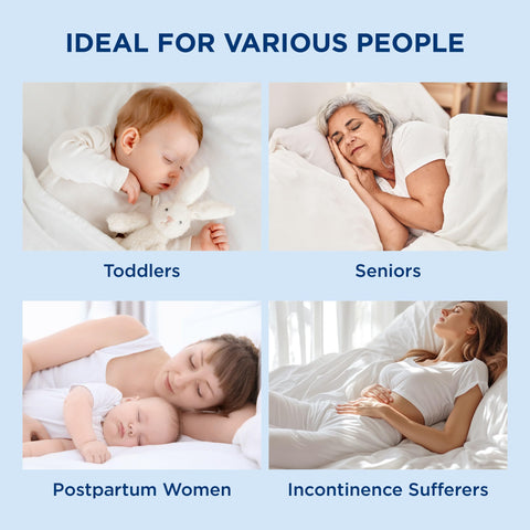 Bedsure side profile on mattress highlighting shallow-to-deep coverage benefit