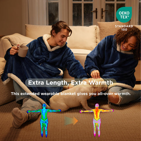 bedsure side slit and waist belt demonstrating mobility and adjustable fit