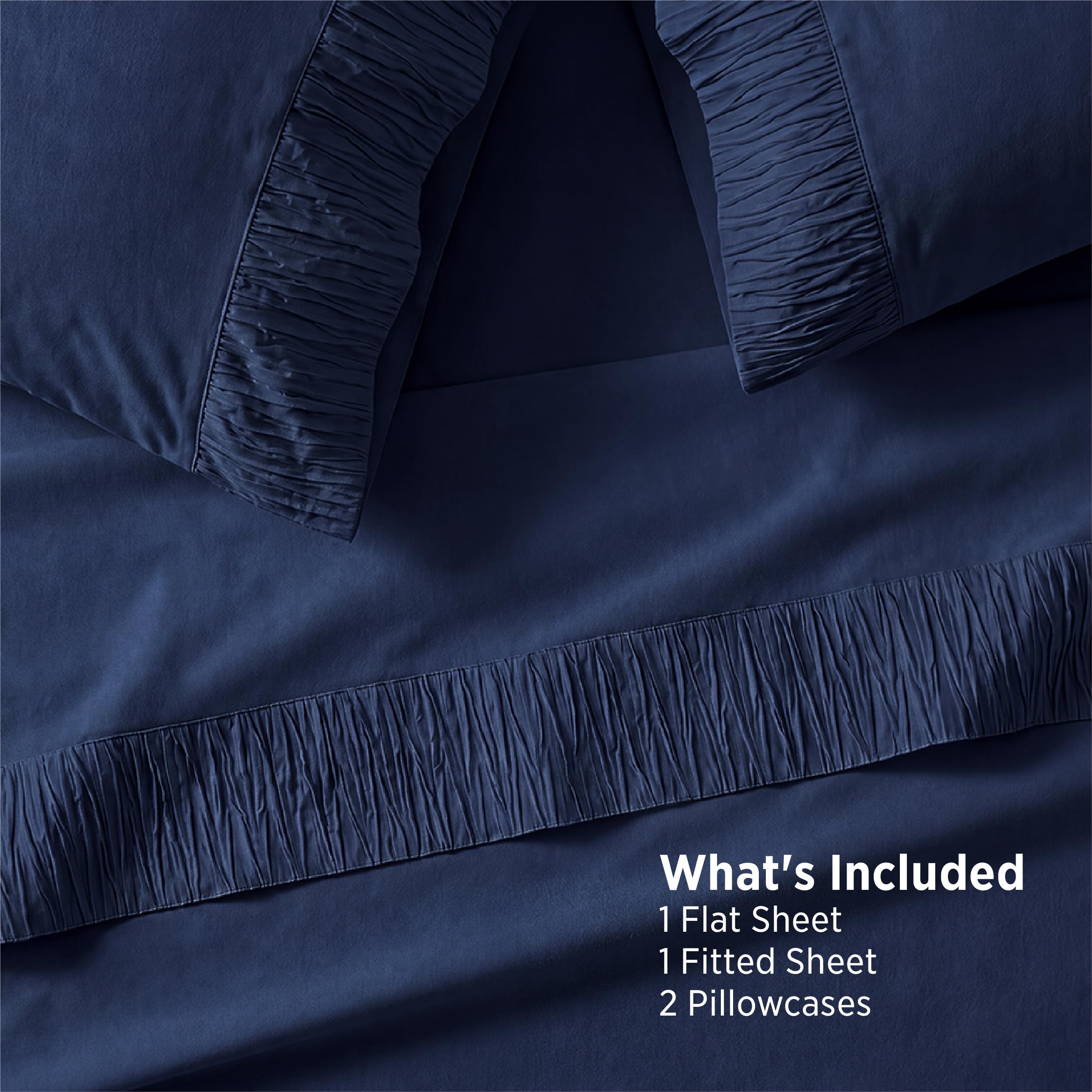 Bedsure full mattress with sheets showing proper fit and mattress coverage