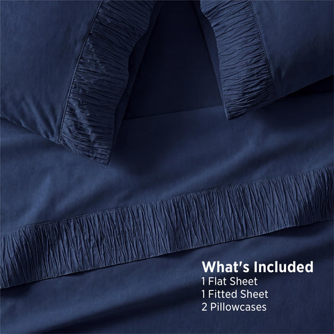 Bedsure full mattress with sheets showing proper fit and mattress coverage