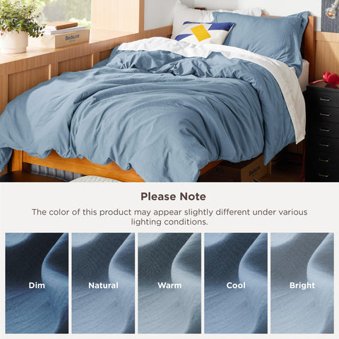 Bedsure size comparison with ruler illustrating 68x90 twin dimensions for correct fit benefit